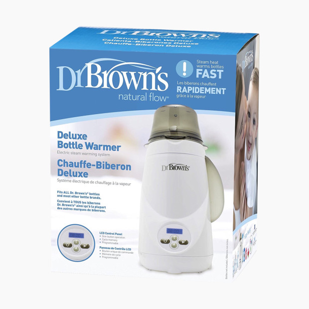 Dr. Brown's Natural Flow Deluxe Bottle Warmer - Gray.