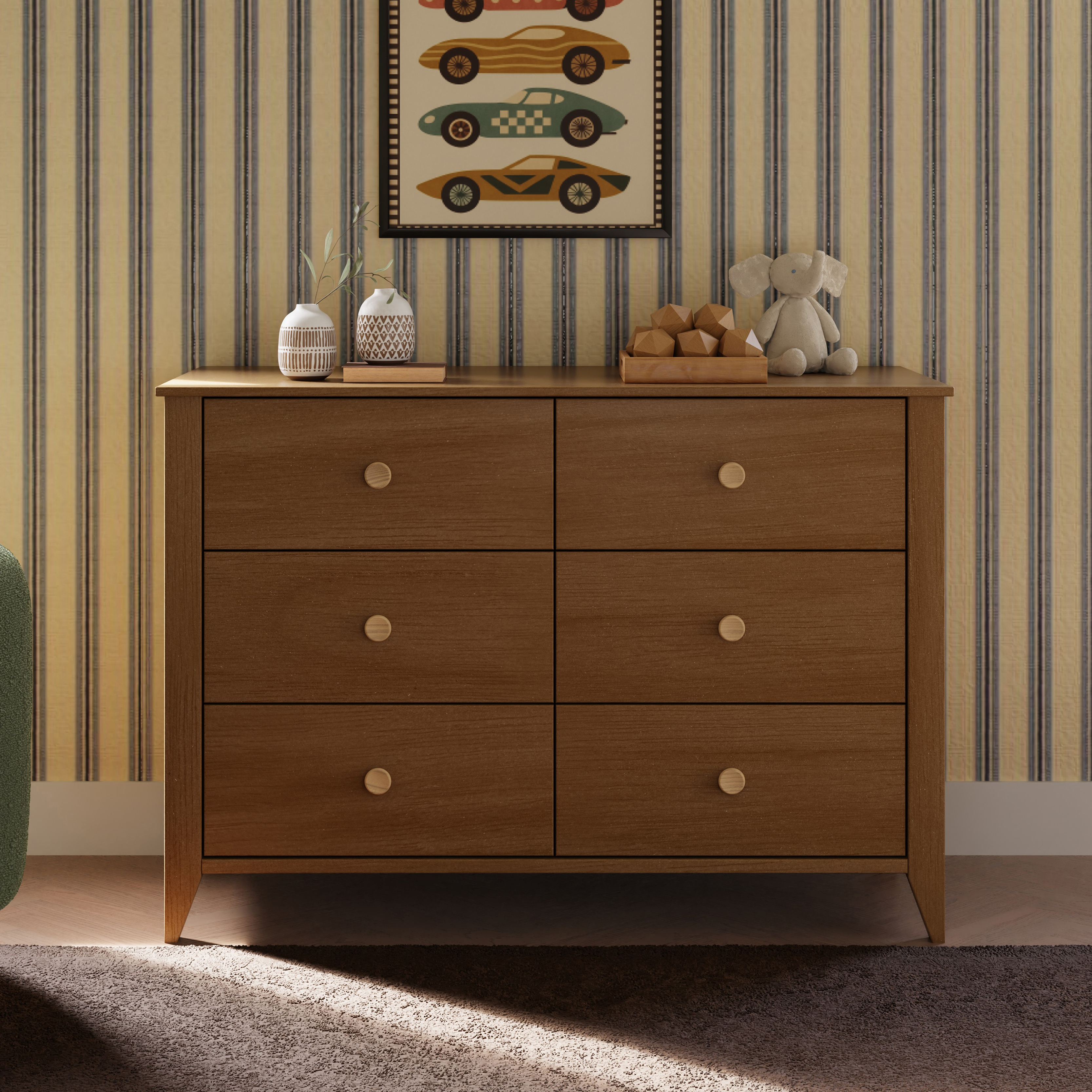 babyletto Sprout 6-Drawer Double Dresser.