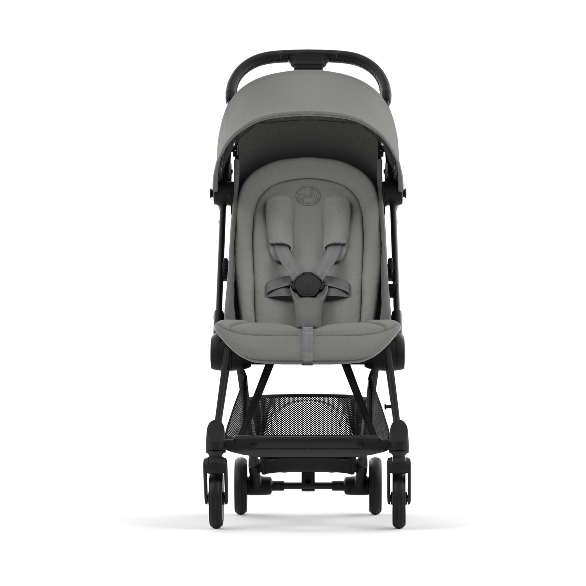 Cybex COYA Compact Lightweight Stroller - Matte Black/Mirage Grey.