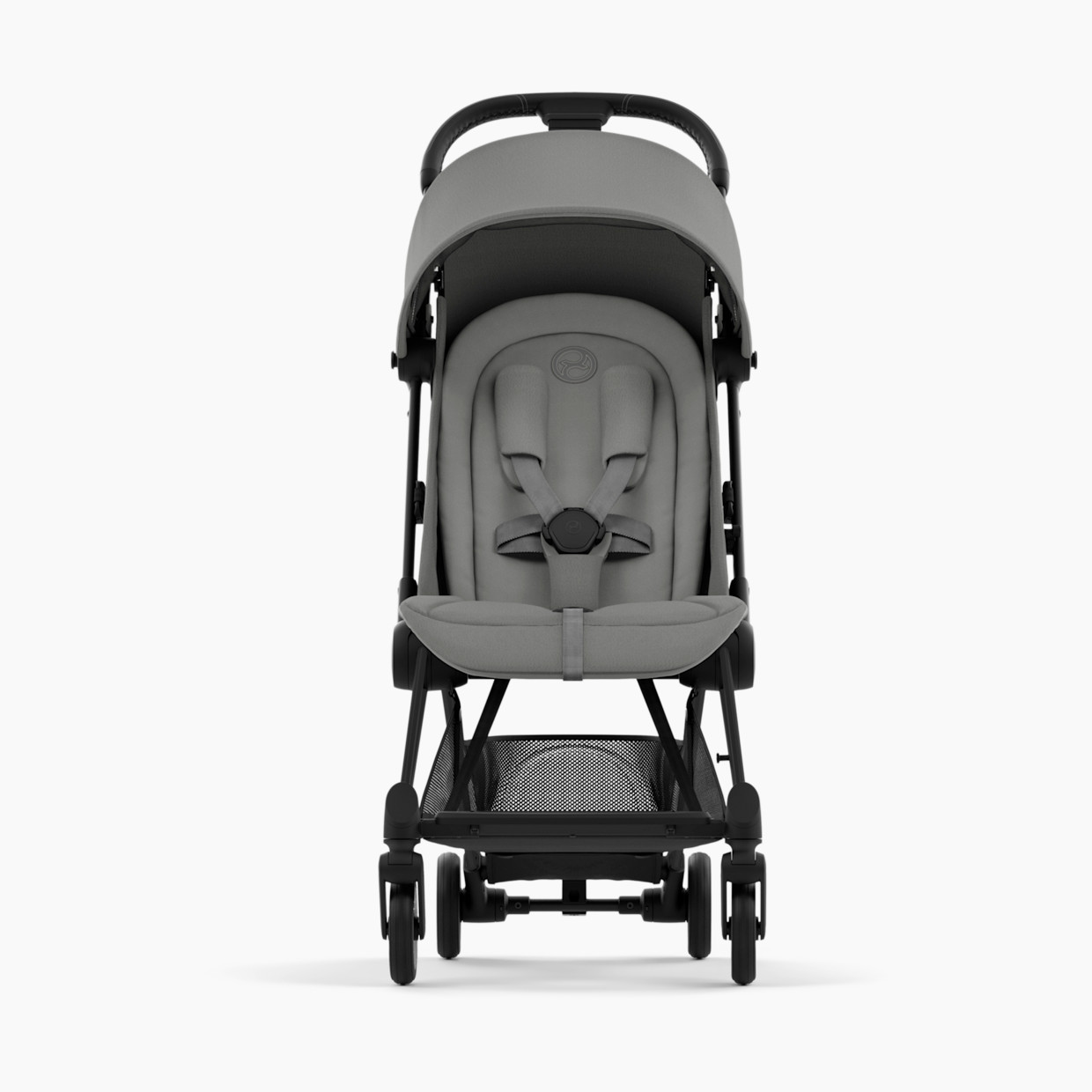Cybex COYA Compact Lightweight Stroller - Matte Black/Mirage Grey.