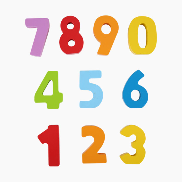 Hape Wooden Numbers and Colors.