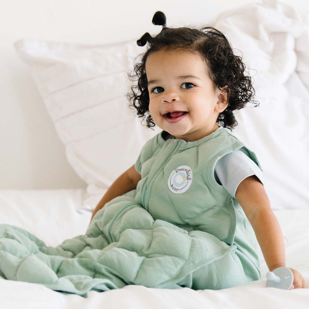 Dreamland Baby Dream Weighted Sleep Sack Sage Green, 06 Months
