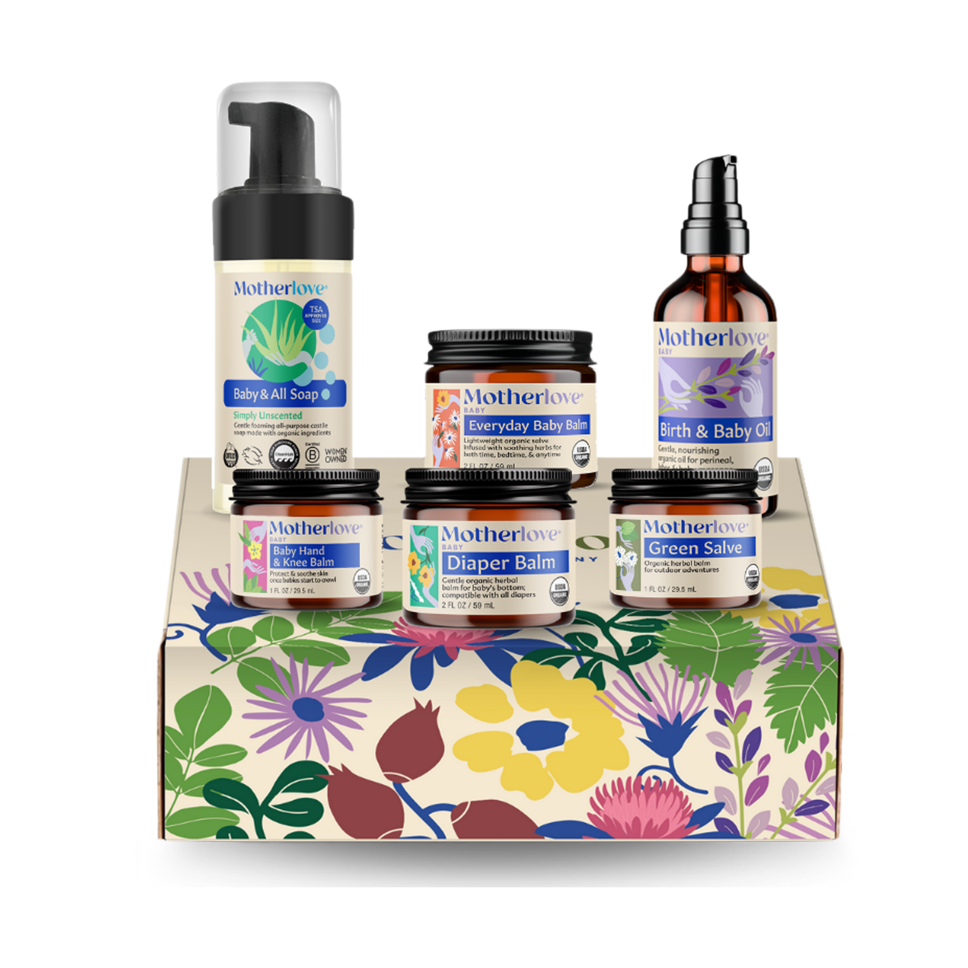 Motherlove Baby Care Gift Box.