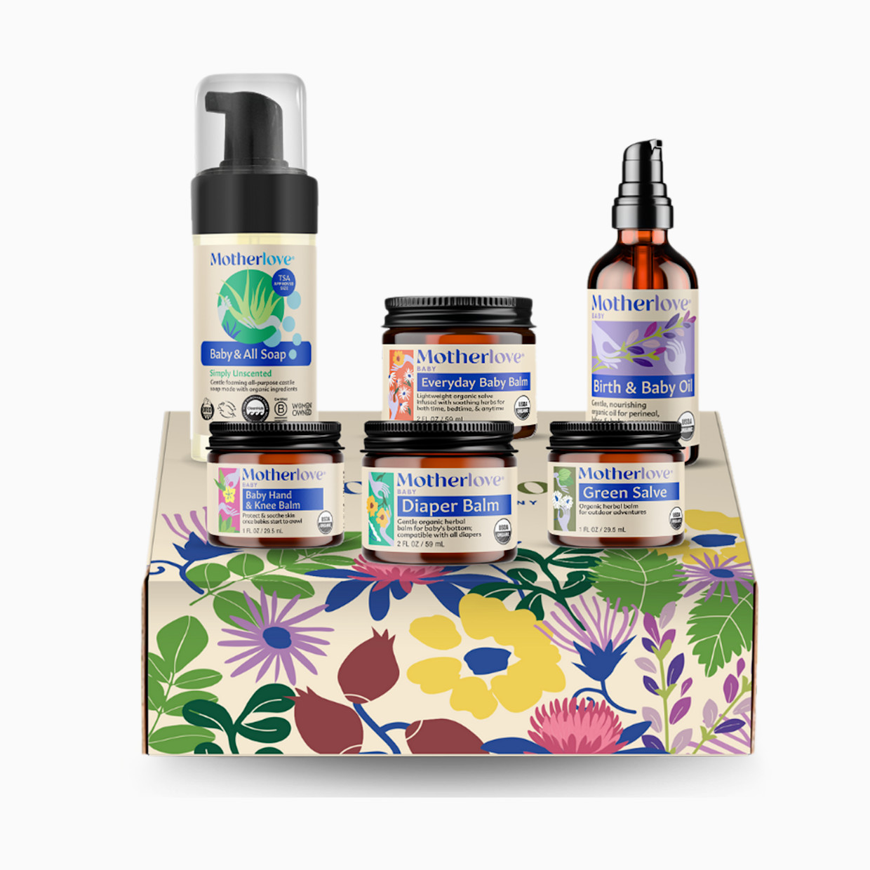 Motherlove Baby Care Gift Box.