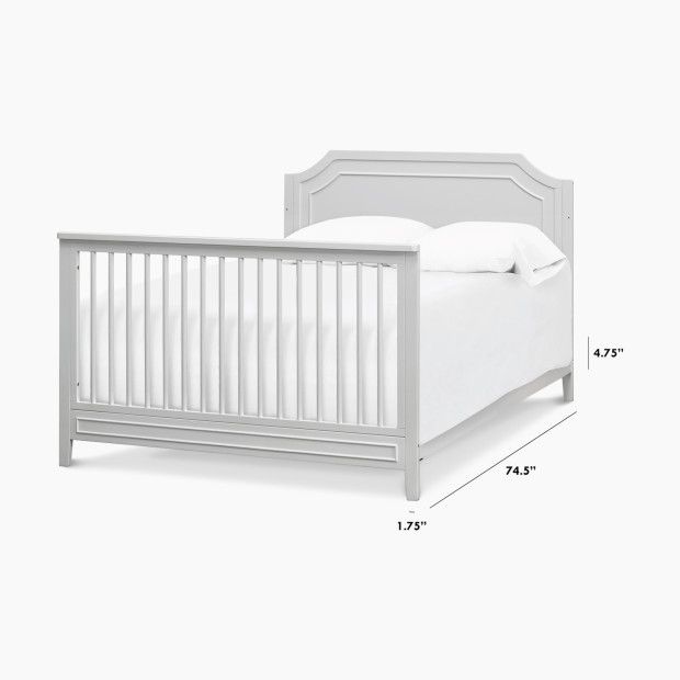 DaVinci Twin/Full-Size Bed Conversion Kit - Fog Grey.