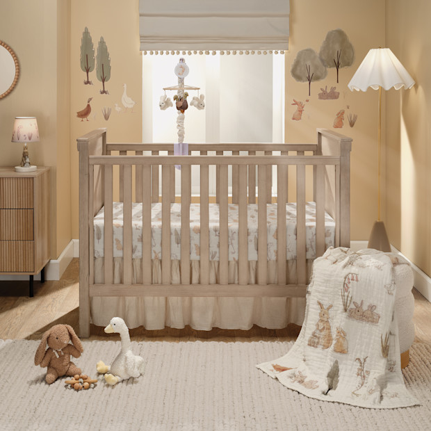 Lambs & Ivy 3-Piece Crib Bedding Set.