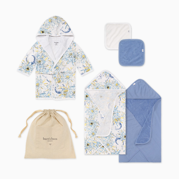 Burt's Bees Baby Burt's Bees Baby x Babylist Bath Gift Set - Night Blooms, 0-9 Months.