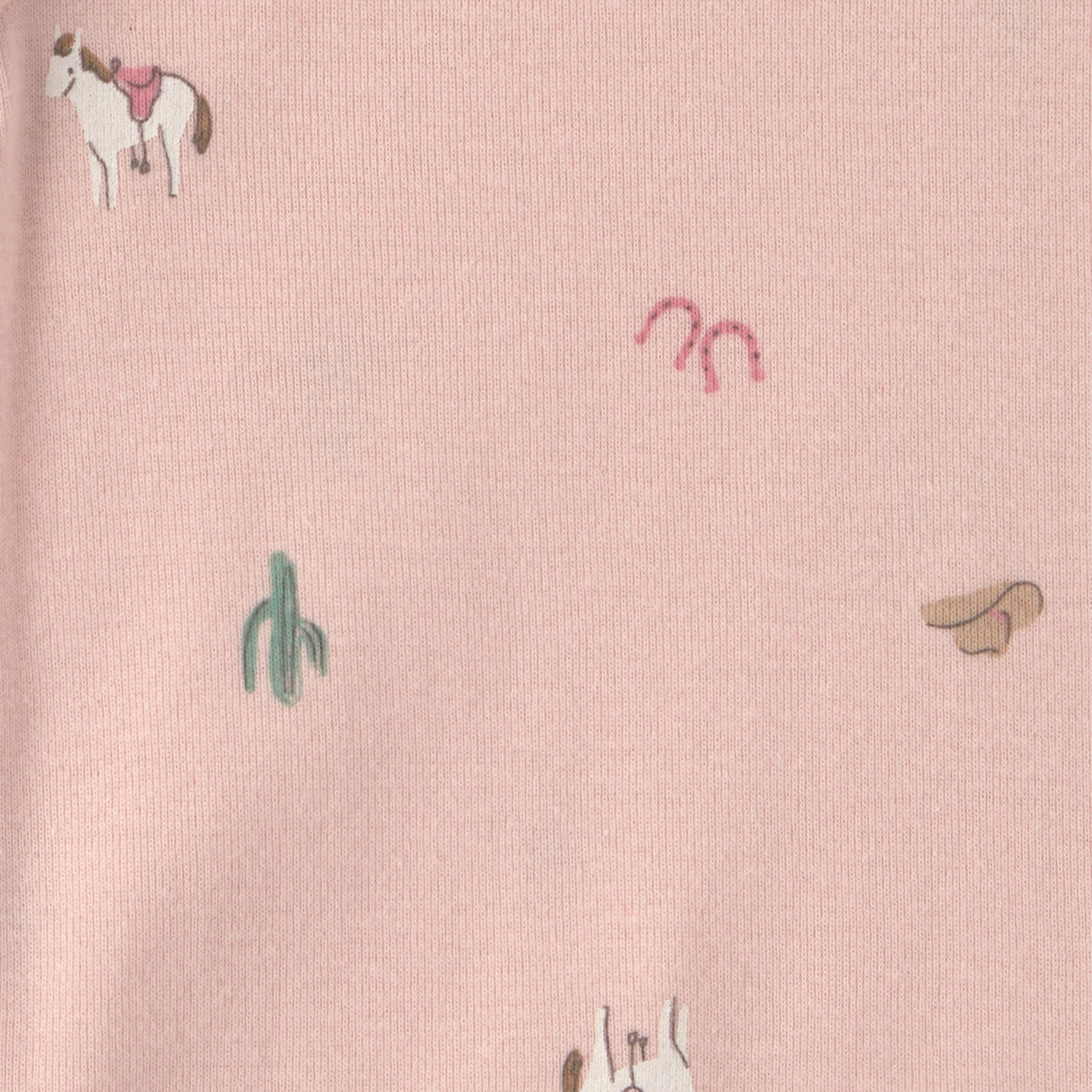 Carter's Short-Sleeve Bodysuits (5 Pack) - Western, 6M.