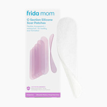 Frida Mom C-Section Silicone Strips, C-Section Recovery Must Have Scar Patches, Reusable Medical Grade Treatment for Keloid Scars, Includes Case & Pouch