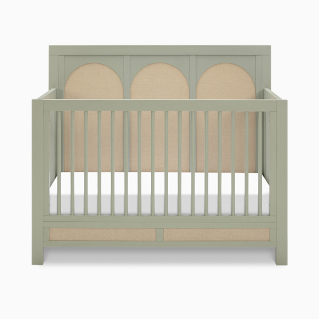 Namesake Eloise 4-in-1 Convertible Crib - French Sage And Performance Sand Eco-Weave.