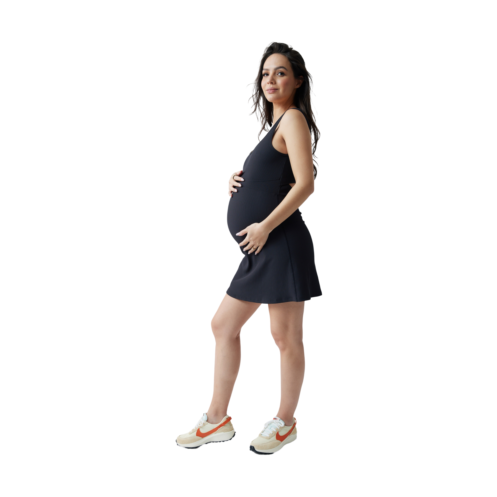 Ingrid and Isabel Ribbed Exercise Dress.