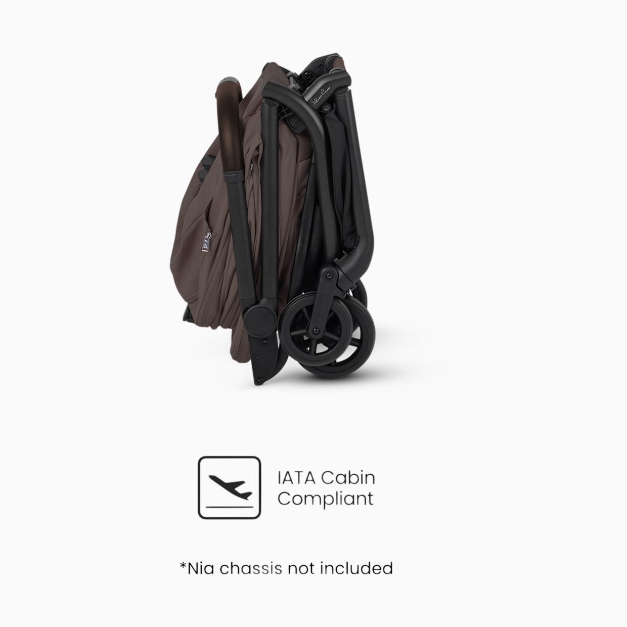 Silver Cross Nia Compact Bassinet - Chocolate.