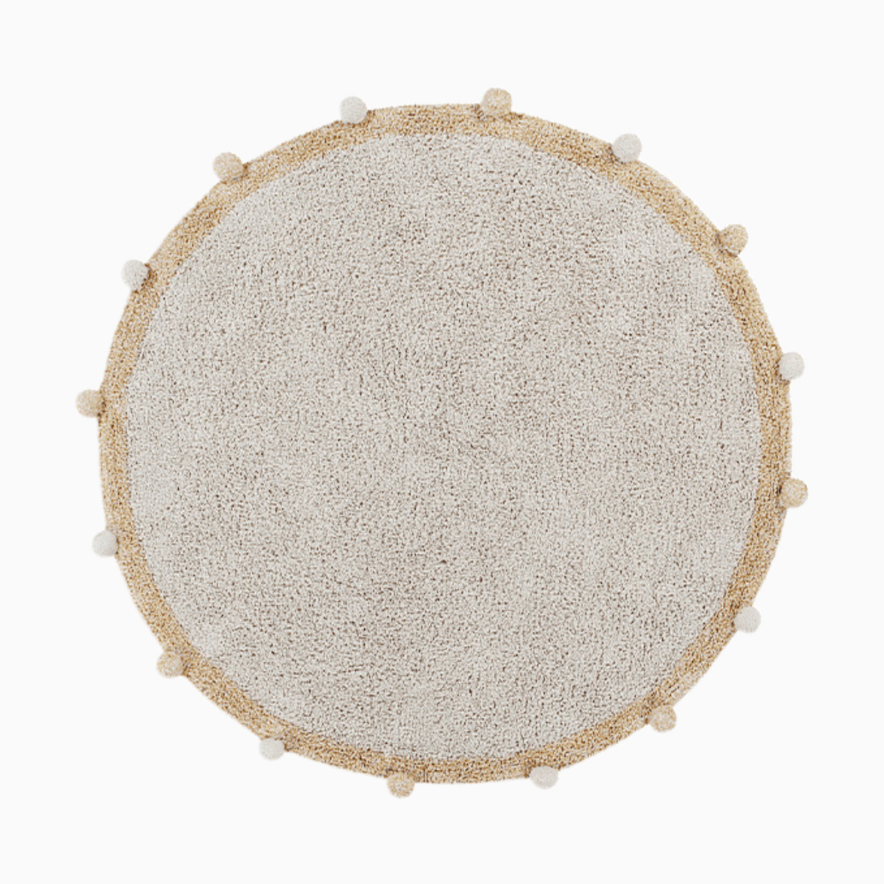 Lorena Canals Bubbly Washable Rug - Honey, 4'.