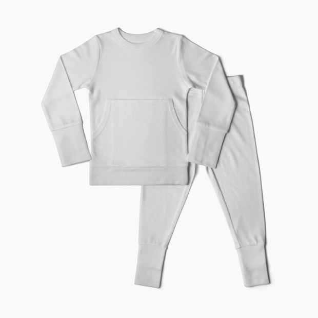 Goumi Kids Toddler Pants and Long-Sleeve Jogger Set - Desert Mist, 2 T.