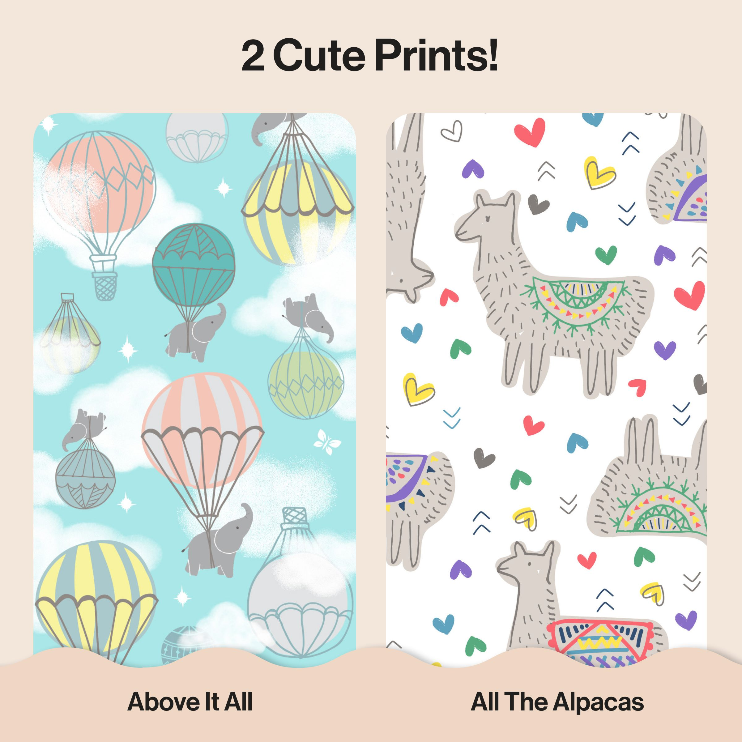 The Honest Company Clean Conscious Disposable Diapers Newborn-Size 2 - Above It All + All The Alpacas, Nb, 72 Count.
