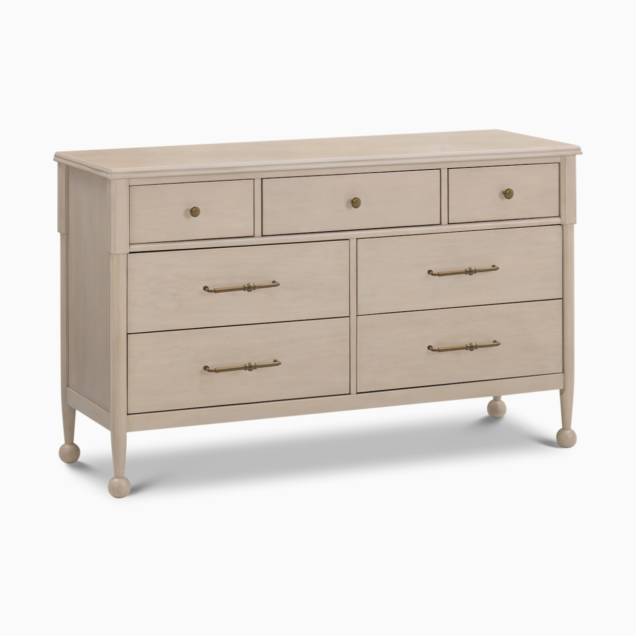 Namesake Alouette 7-Drawer Assembled Dresser - Washed Pine.