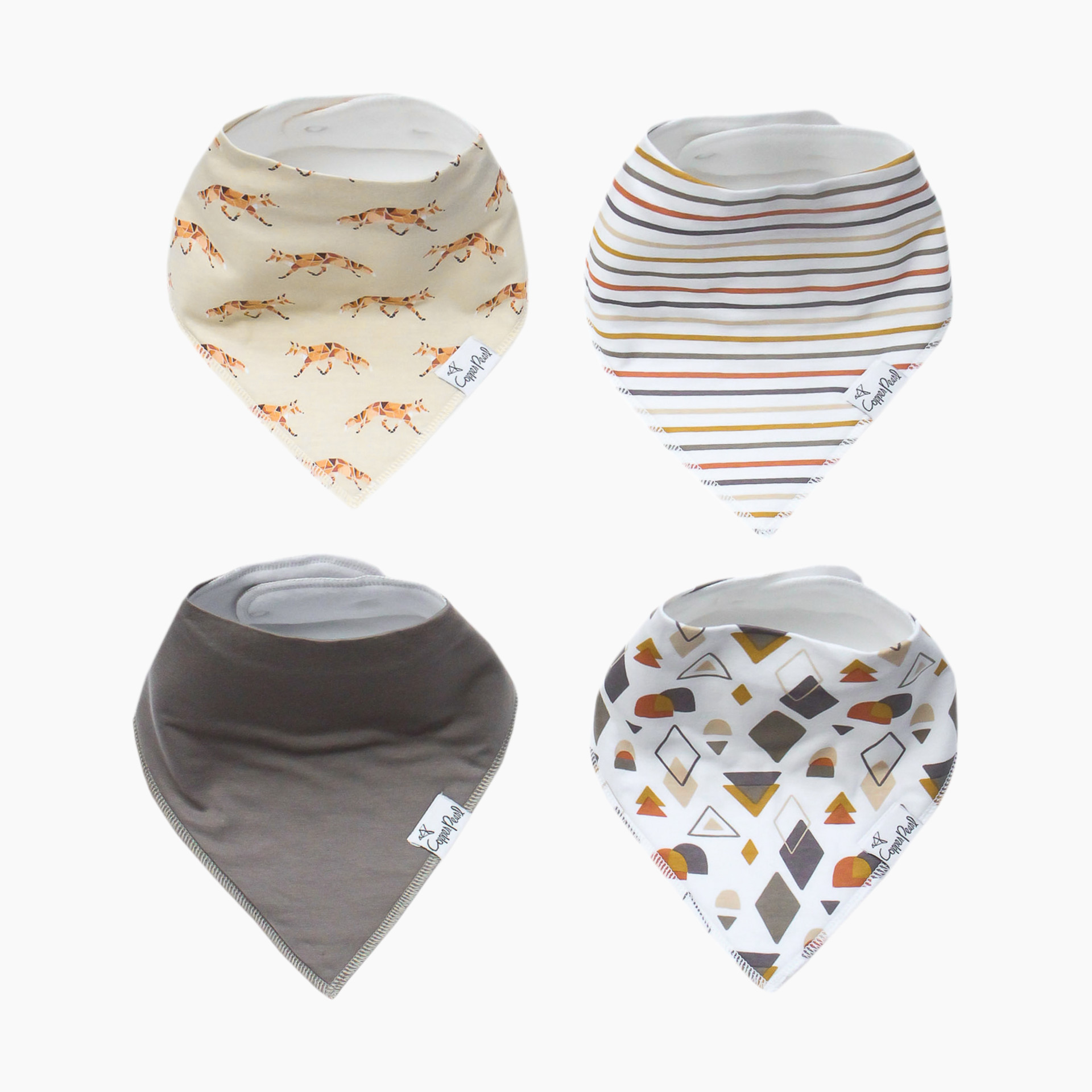  Customer reviews: Copper Pearl Baby Bandana Drool Bibs for  Drooling and Teething 4 Pack Gift Set Indie, Soft Set of Cloth Bandana Bibs  for Any Baby Girl or Boy, Cute Registry