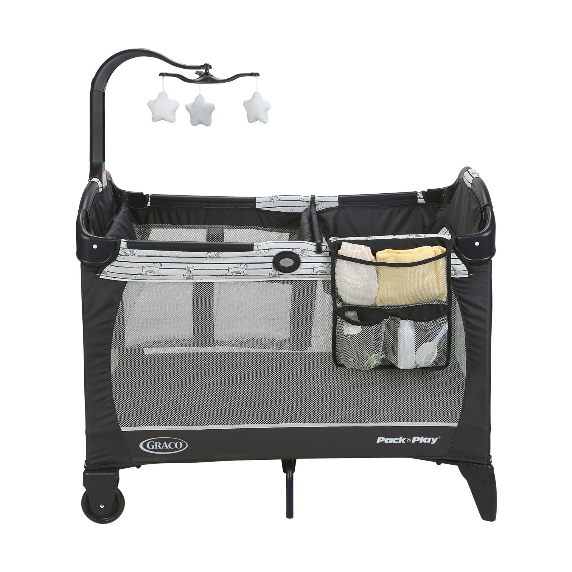 graco pack and play with changing table