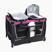 Baby Trend Retreat Nursery Center® Playard, Mulberry