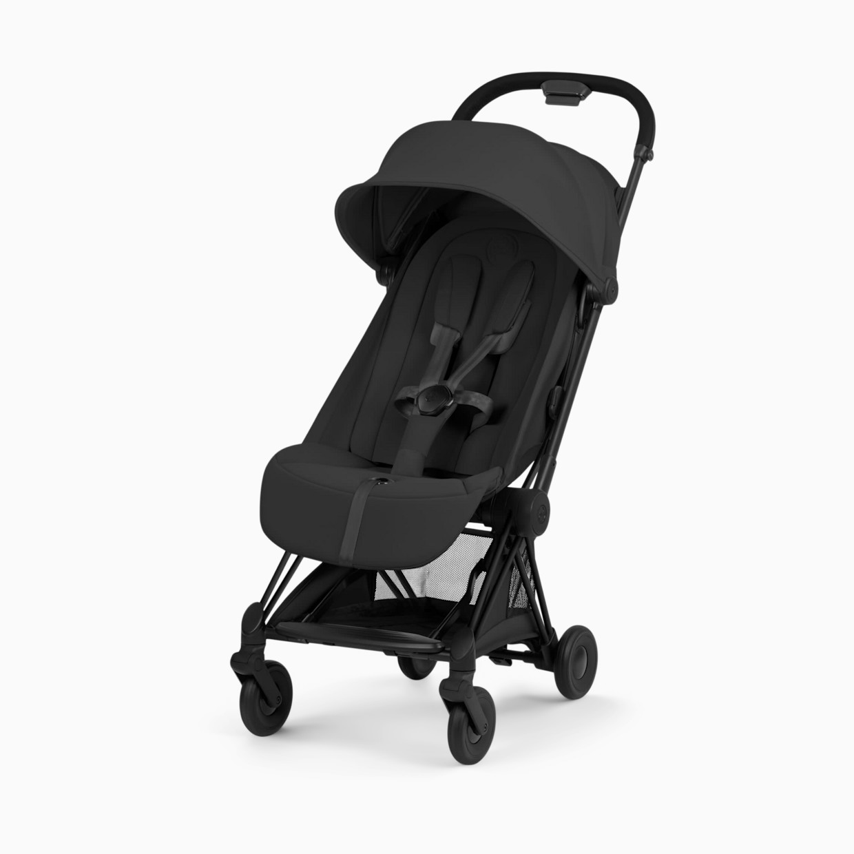 Cybex COYA Stroller - Style Collection - Matte Black Frame/Sepia Black Lux Seat.