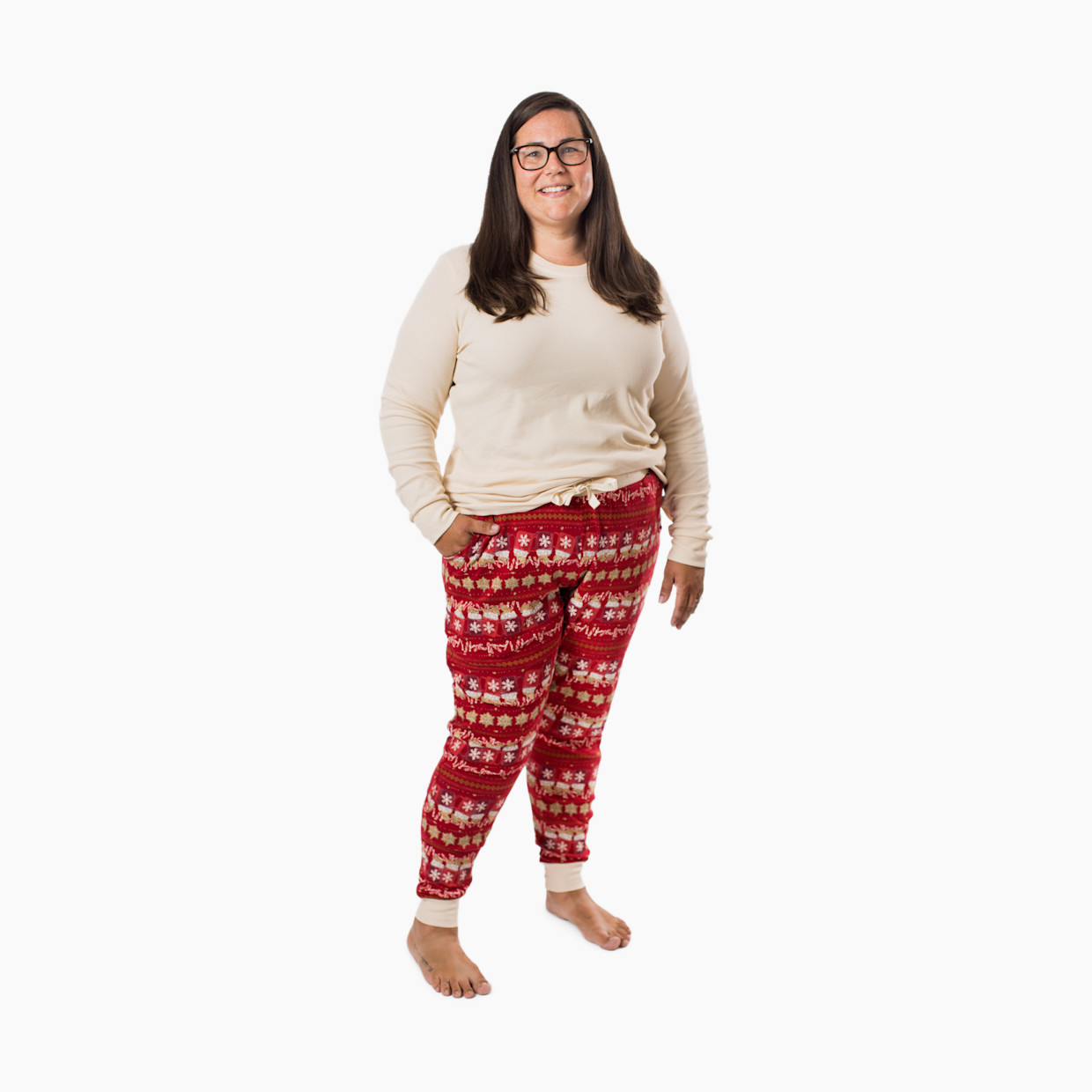 Burt s Bees Baby Womens Hot Cocoa Fair Isle Matching Family Pajama Set X Small Babylist Shop