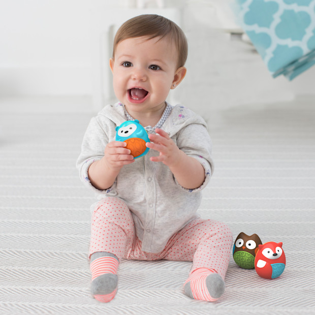 Skip Hop Musical Egg Shaker Trio Rattle.