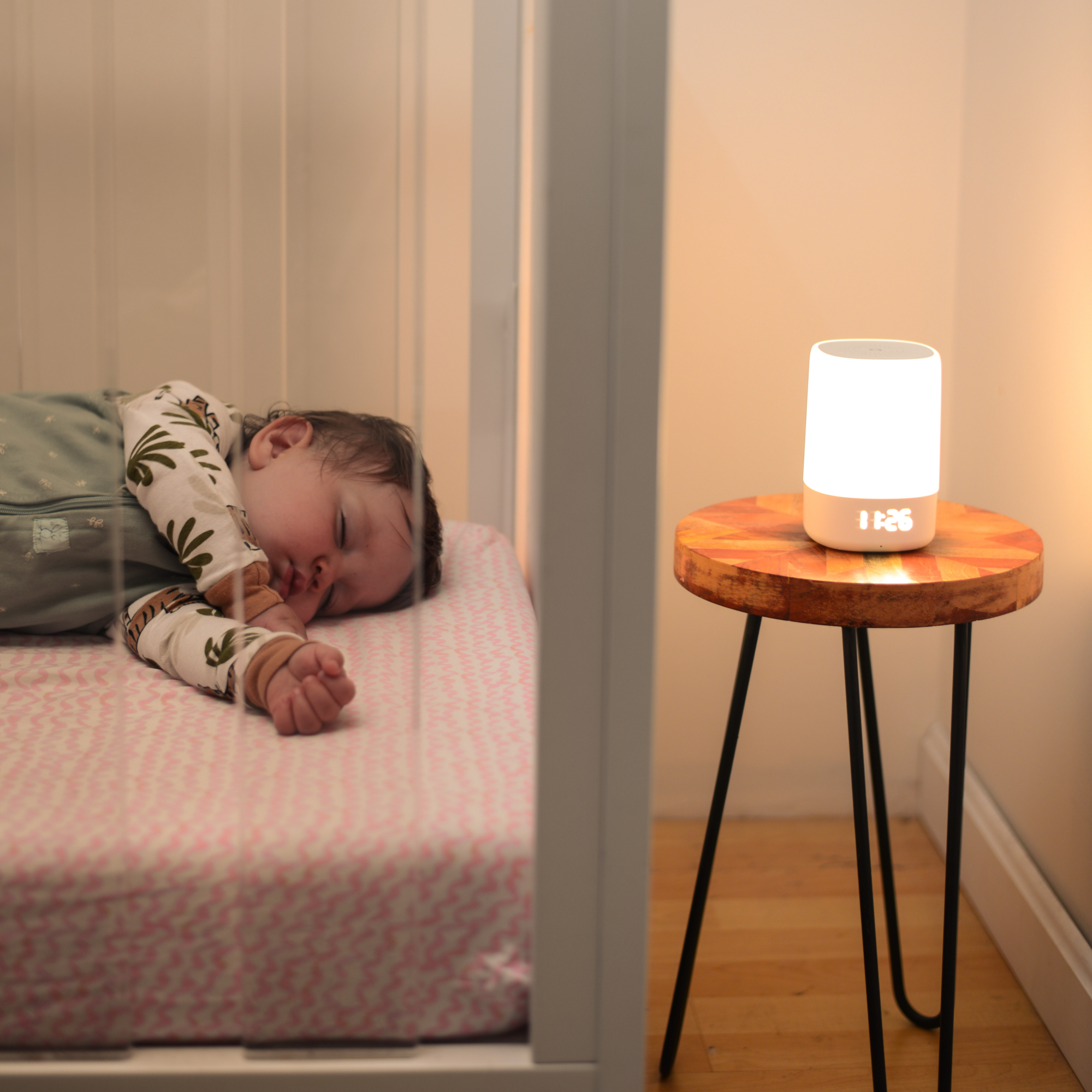 Nanit Sound Machine and Night Light White Babylist Shop