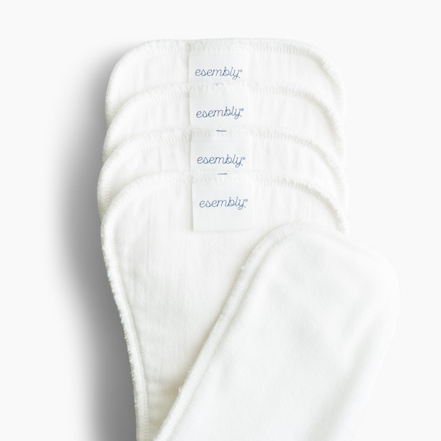 Gerber® Childrenswear Birdseye Flat Fold Cloth Diapers - White