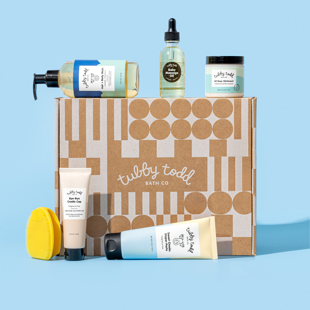 Tubby Todd Newborn Gift Set - Lavender & Rosemary.