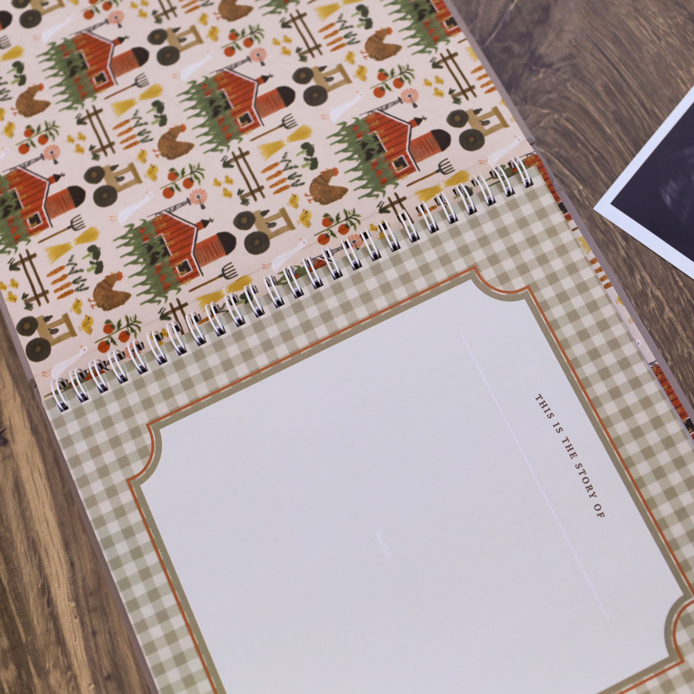 Lucy Darling Baby's First Year Memory Book - Little Farmer.