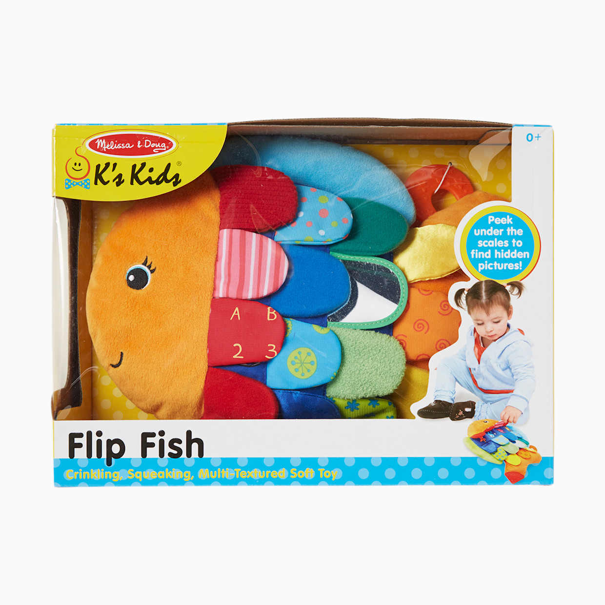 Melissa & Doug Flip Fish Baby Toy.