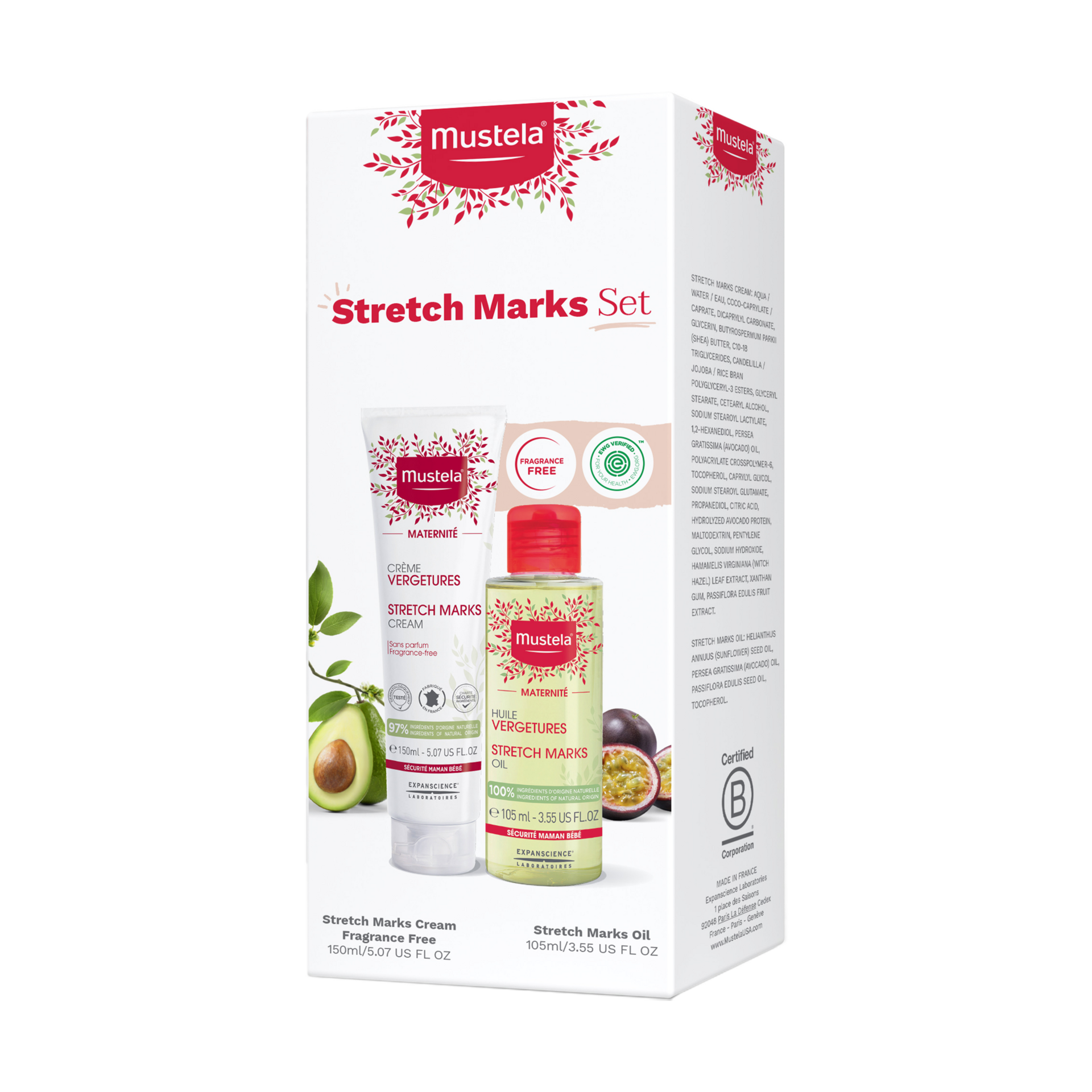 Mustela Maternity Skincare Set.