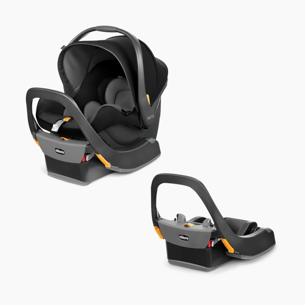 Chicco Chicco KeyFit 35 Infant Car Seat & Extra Base Bundle - Onyx.