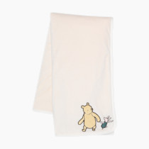 Lambs & Ivy Disney Baby Storytime Pooh Ultra Soft Fleece Baby Blanket - Cream