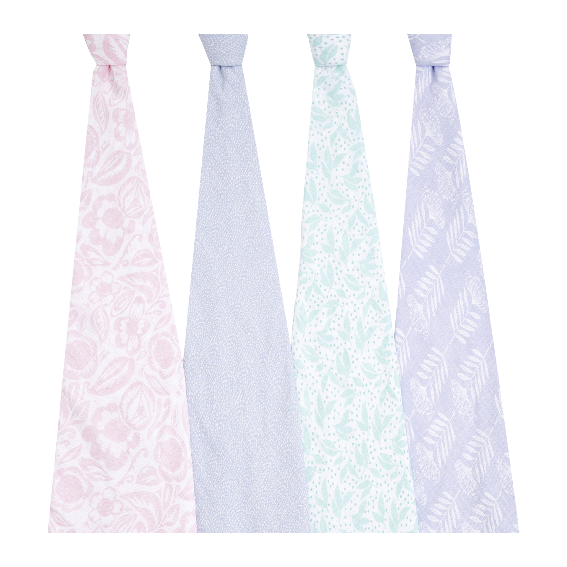 Aden + Anais Essentials Cotton Muslin Swaddles (4 Pack) - Damsel.