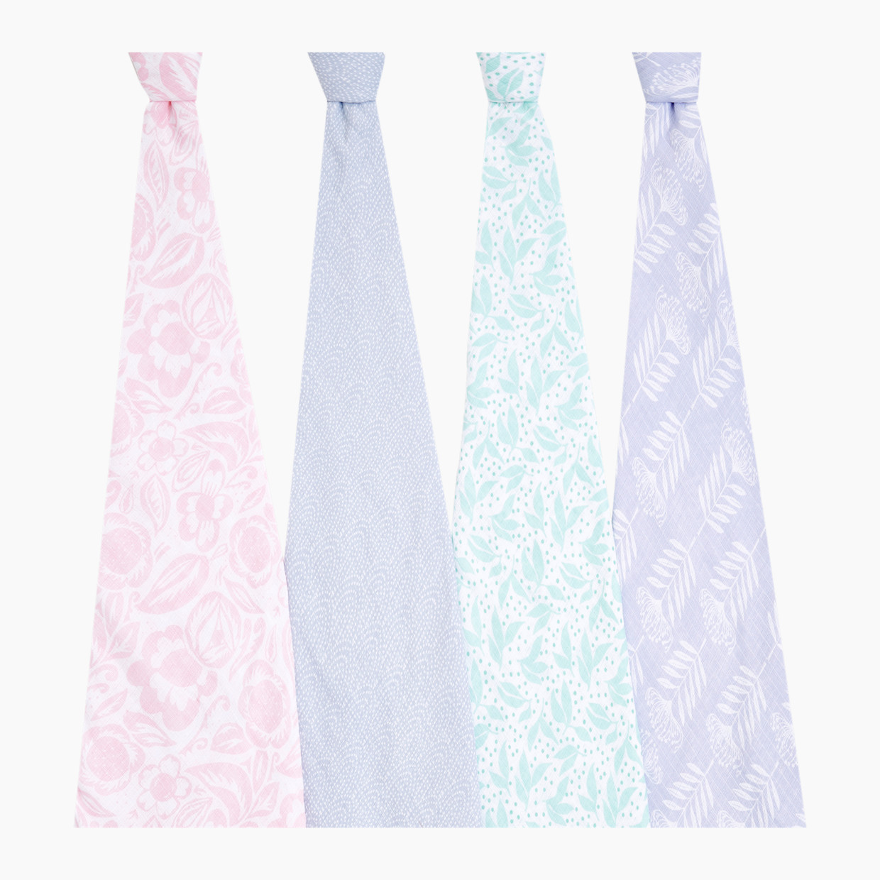 Aden + Anais Essentials Cotton Muslin Swaddles (4 Pack) - Damsel.