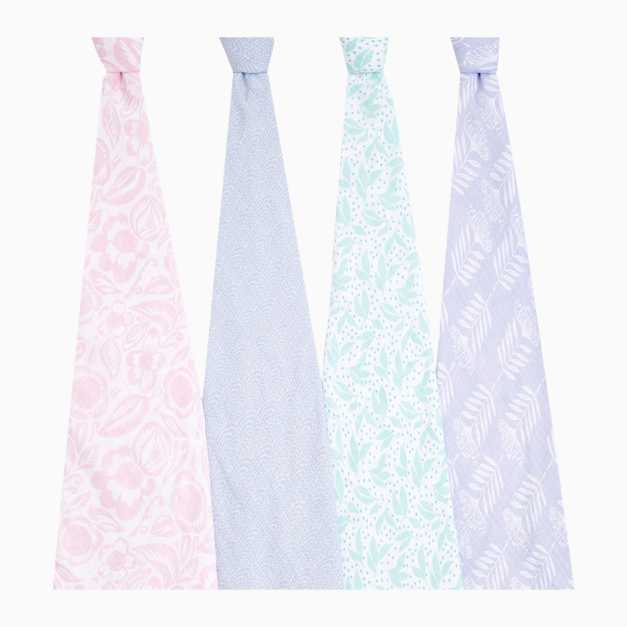 Aden + Anais Essentials Cotton Muslin Swaddles (4 Pack) - Damsel.