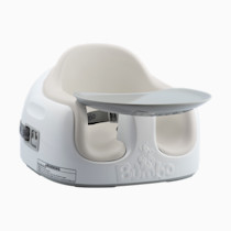 Bumbo Multi Seat in White Sand/White, front view