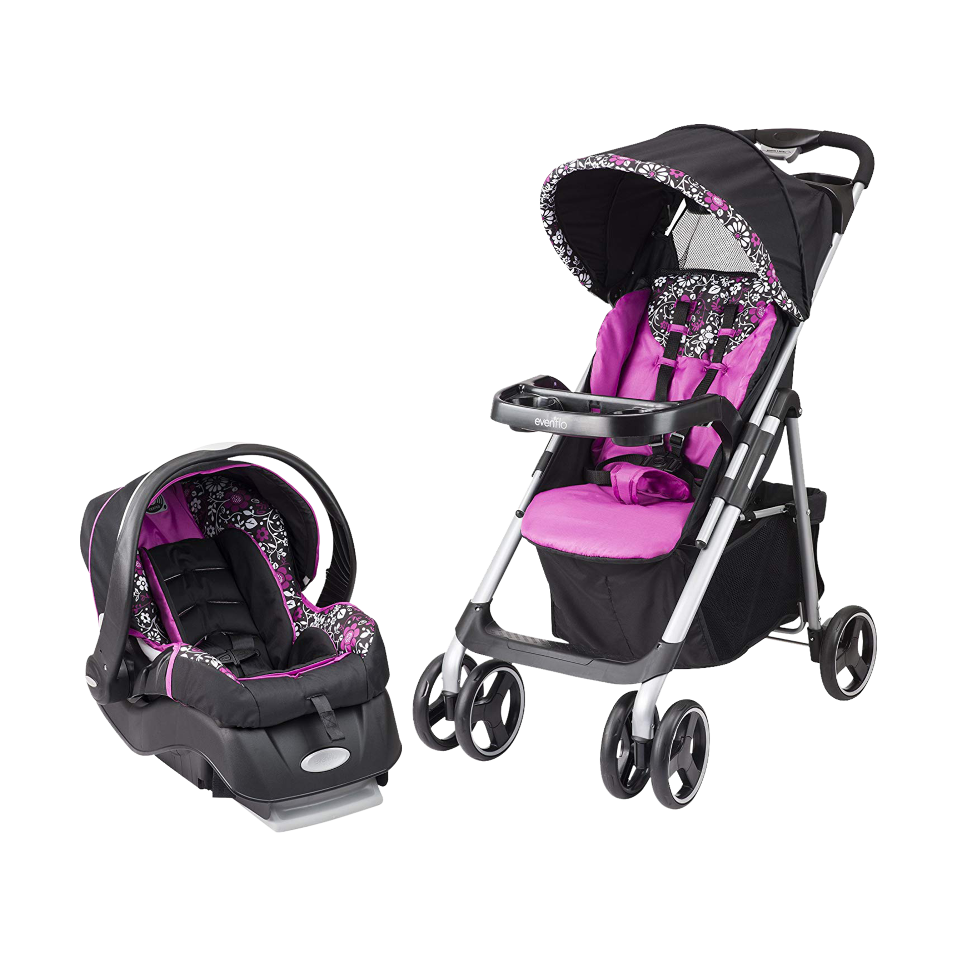 travel stroller with car seat