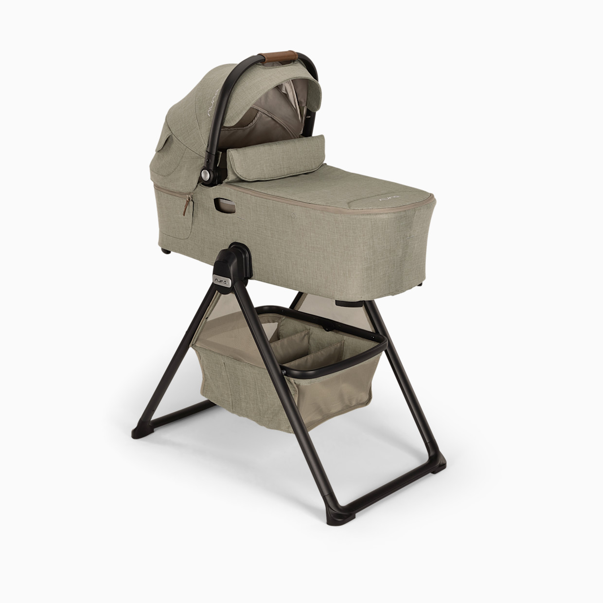 Nuna DEMI next bassinet & stand - Hazelwood.