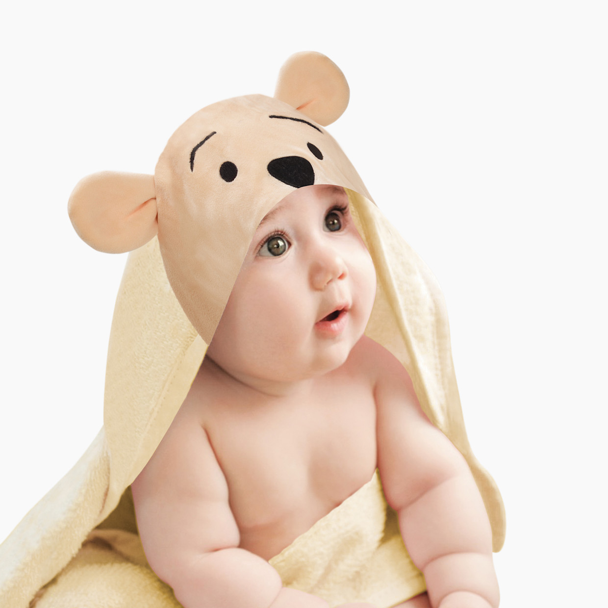 Lambs & Ivy Hooded Bath Towel - Winnie The Pooh.