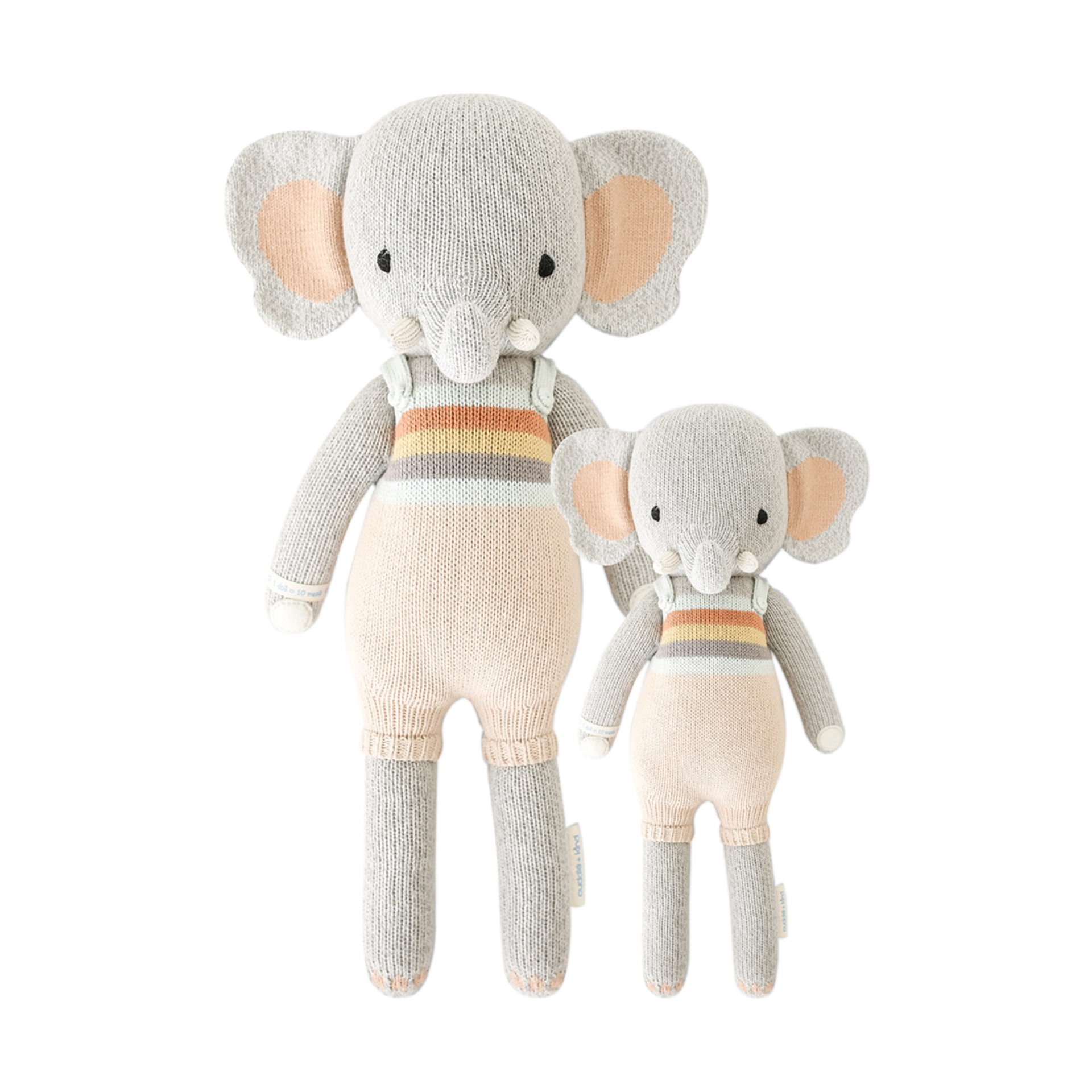 Evan the elephant (Cuddle & Kind)-(20”)