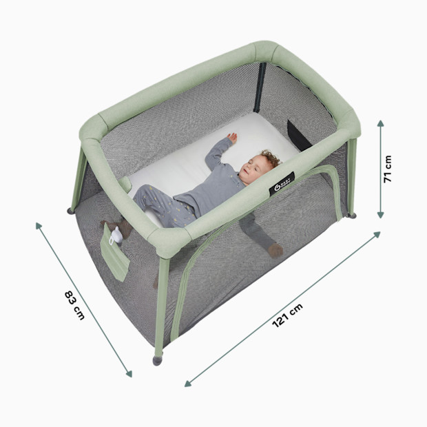 Babymoov Moov & Comfy 3-in-1 Travel Bed, Playard, and Bassinet.