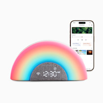 Momcozy Smart Baby Sound Machine - Rainbow Light & App Control