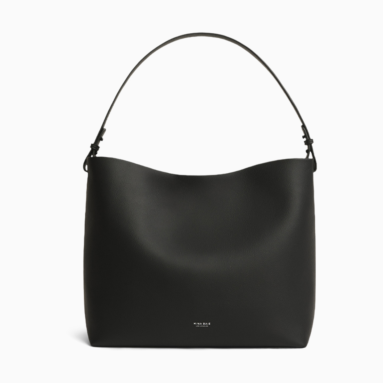 Mina Baie Harlow Diaper Bag Tote - Black, Full.