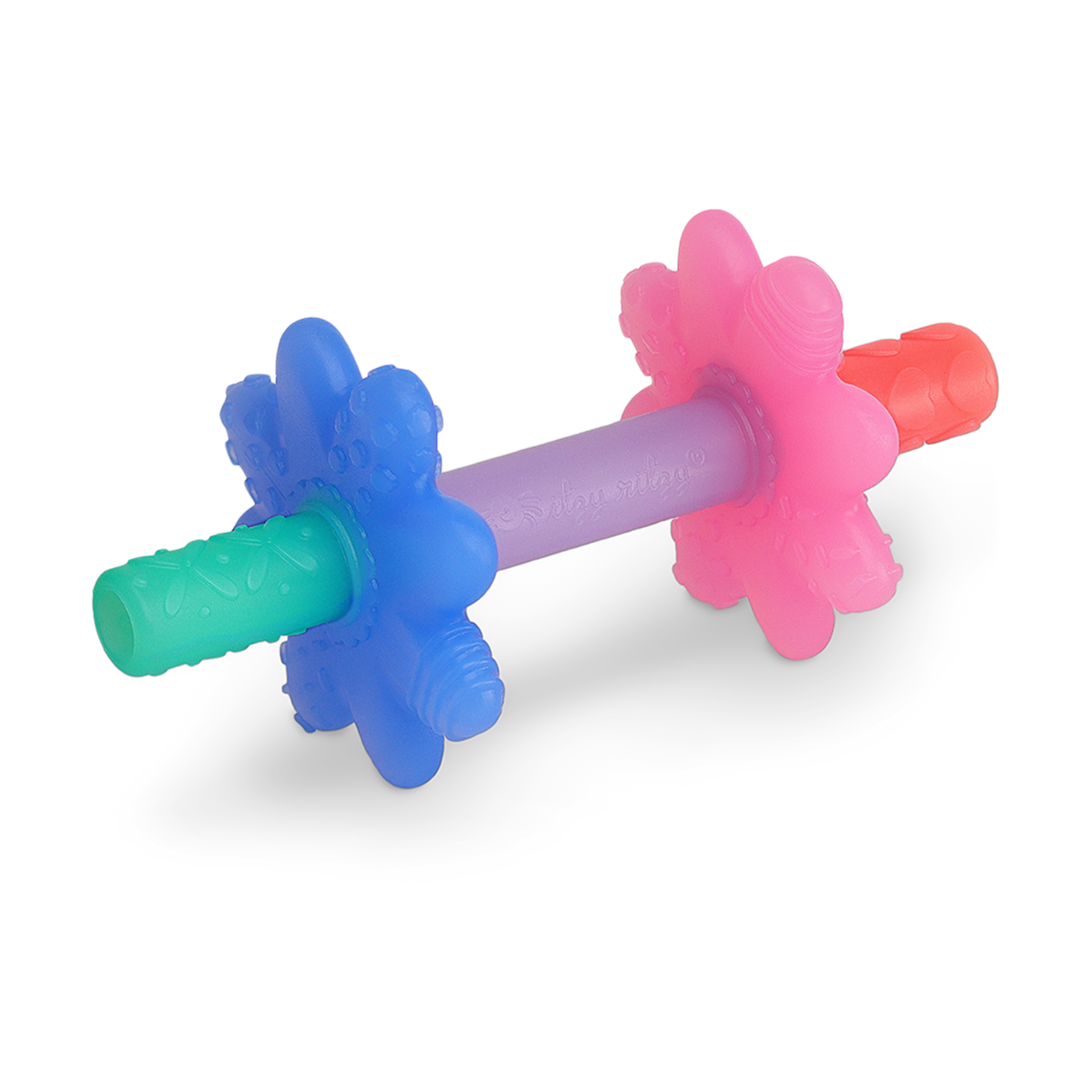Itzy Ritzy Teensy Tubes - Pink Rainbow.