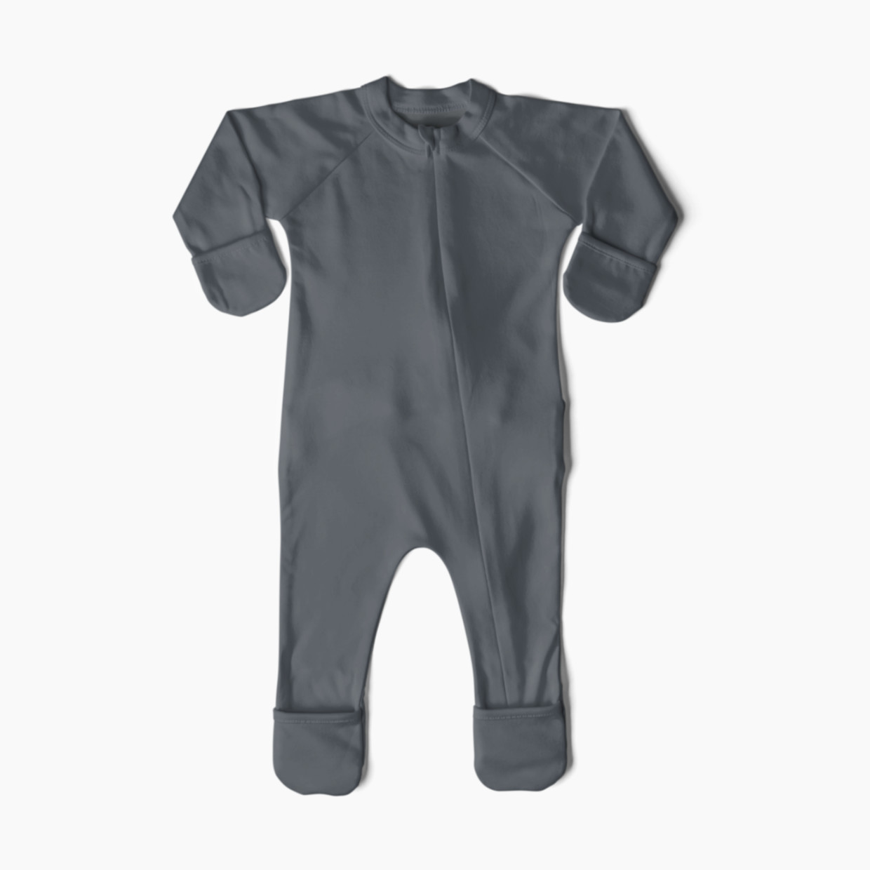 Goumi Kids Grow With You Footie - Loose Fit - Midnight, 0-3 M.
