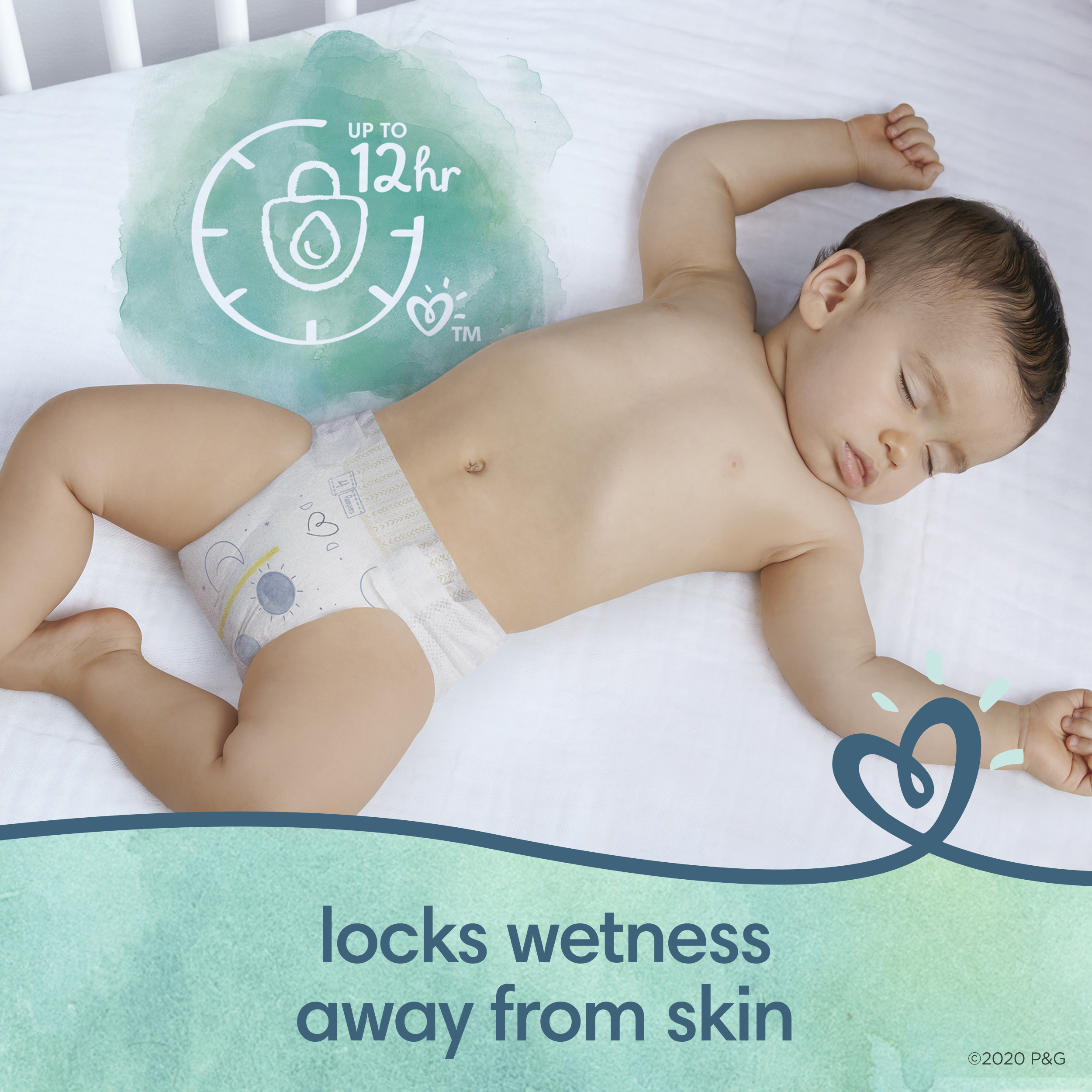 pampers pure protection disposable baby diapers