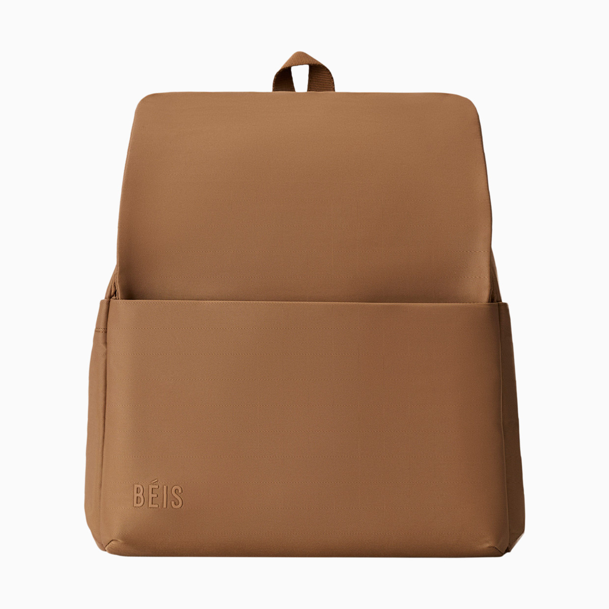 BEIS Travel The Everyday Diaper Backpack - Camel, Nylon Twill.