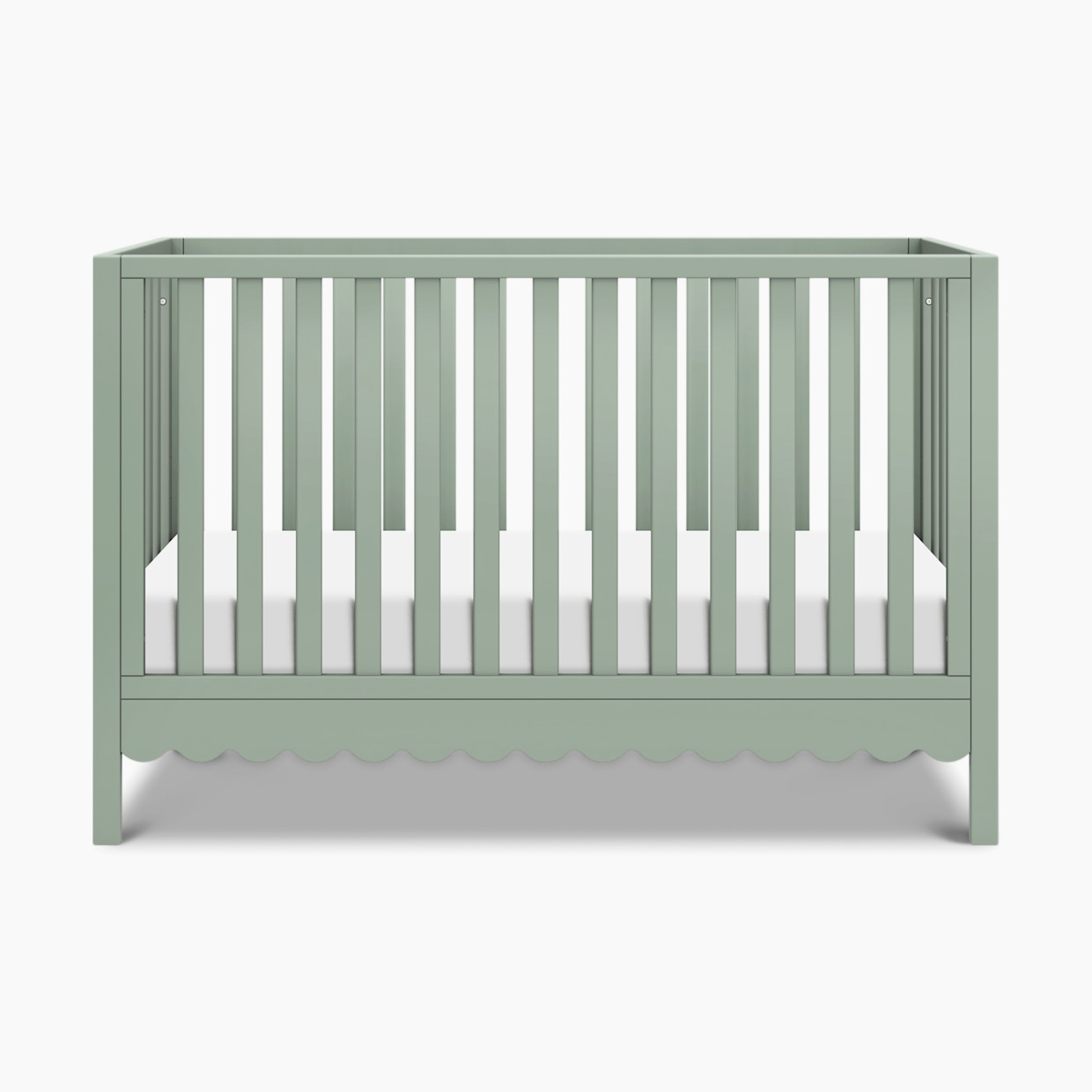 daVinci Sammy Scallop 4-in-1 Convertible Crib - Light Sage.